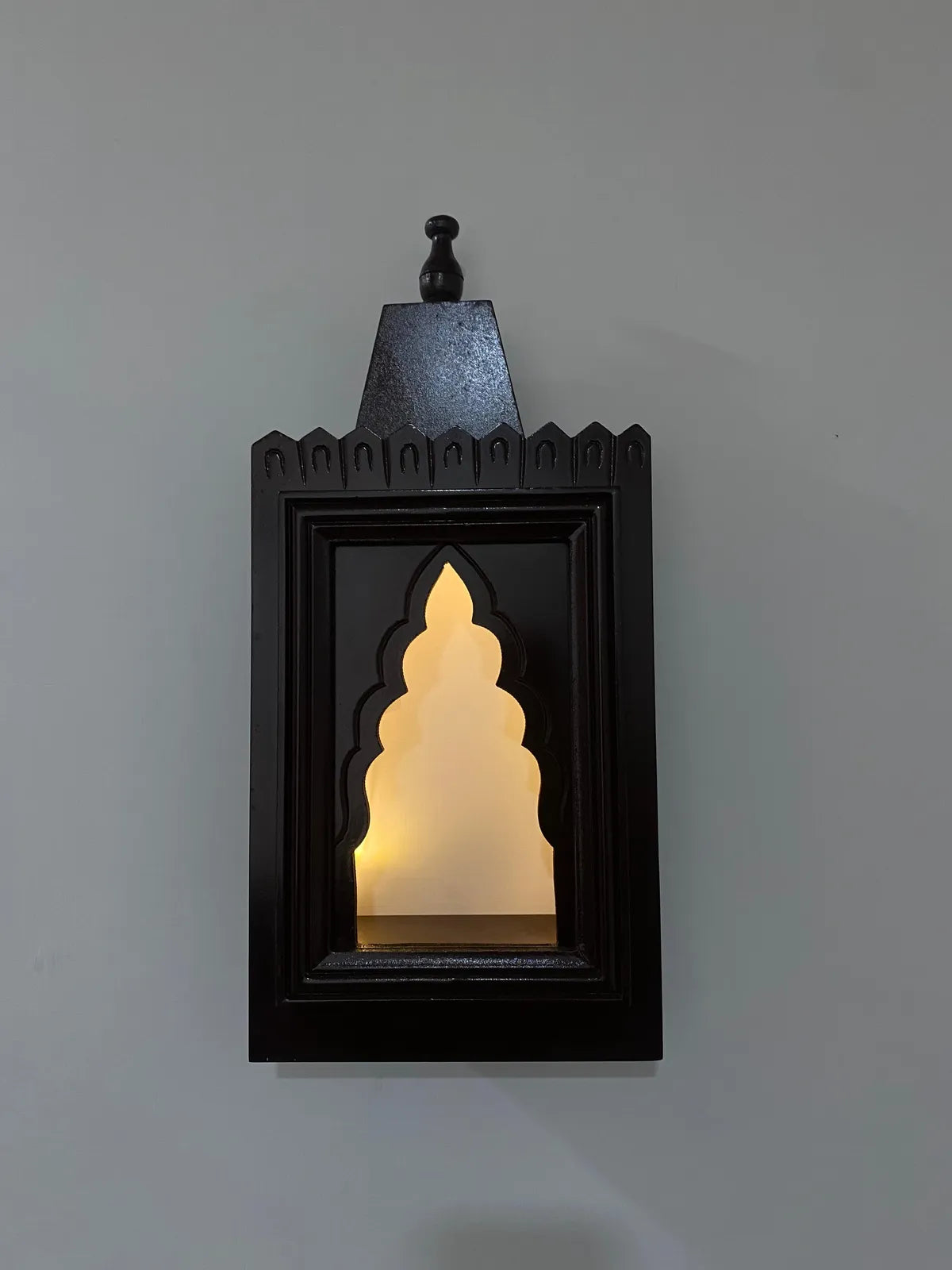 WHF Mangal Beautiful Wooden Pooja Stand for Home Mandir for Home Temple for Home and Office Puja Mandir